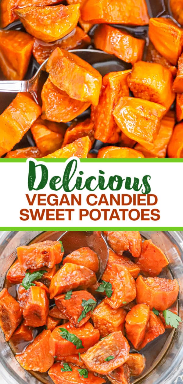 Vegan Candied Sweet Potatoes