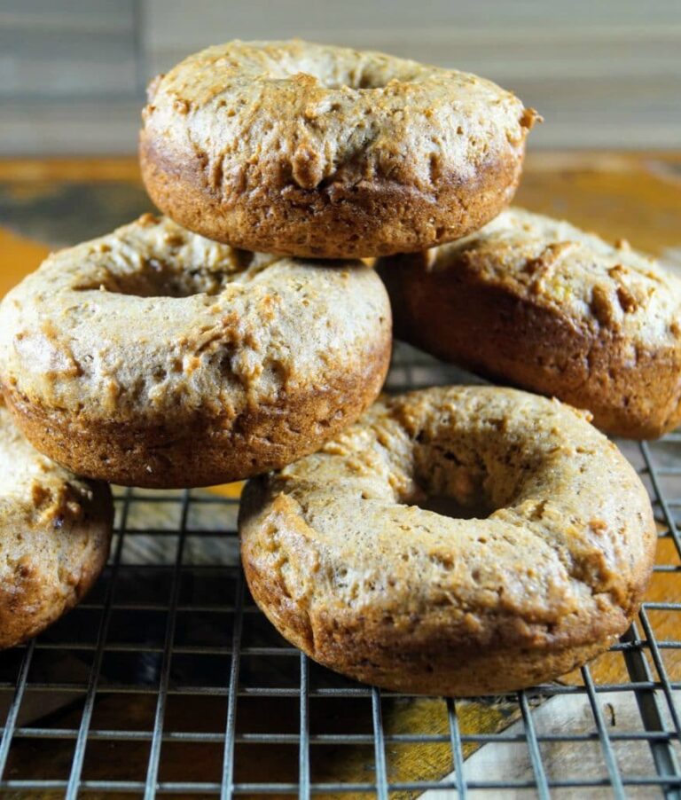 Vegan Banana Bread Muffins and Donuts