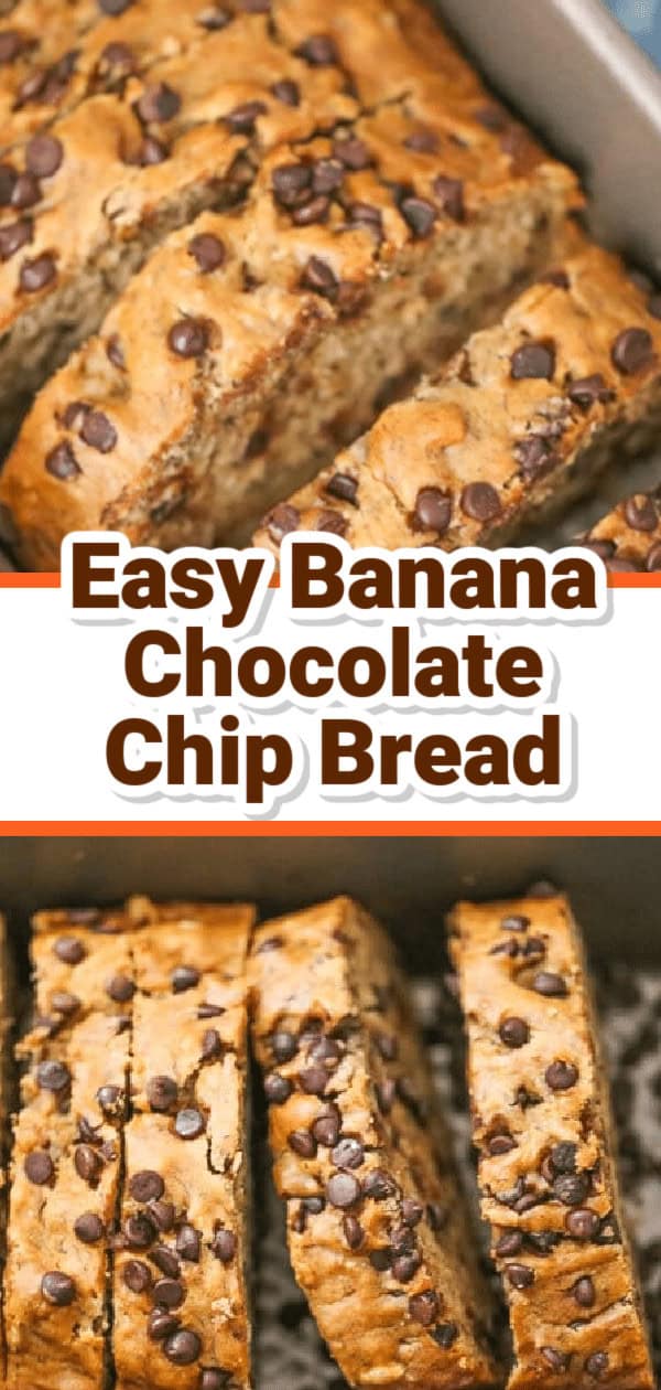 Best Ever Banana Chocolate Chip Bread