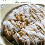 VEGAN Old-Fashioned Apple Cinnamon Coffee Cake