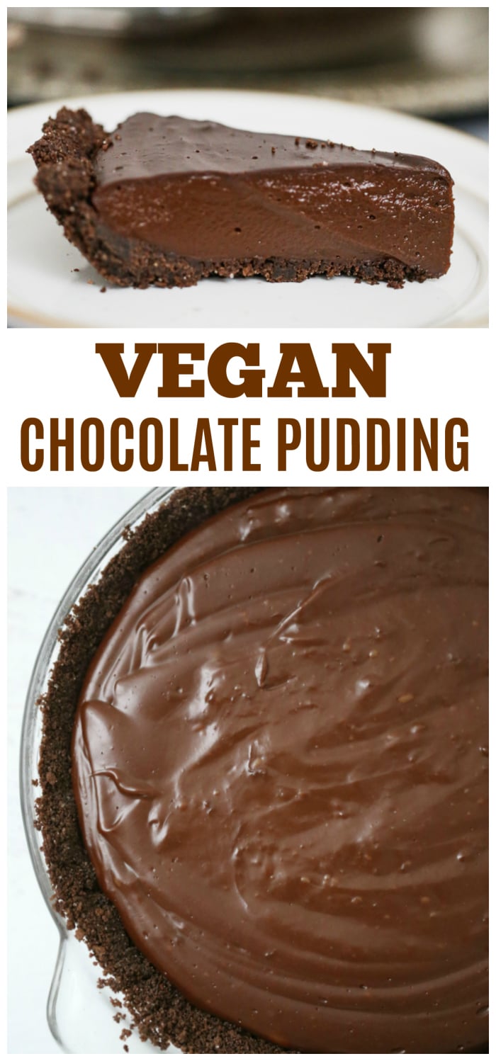 VEGAN CHOCOLATE PUDDING