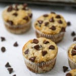 Easy Vegan Banana Chocolate Chip Muffins RECIPE