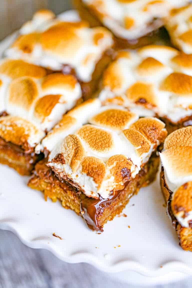 VEGAN S'MORES BARS TREATS