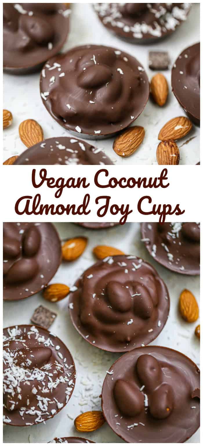 Healthy Coconut Almond Joy Cups Chocolate Almond Butter Cups