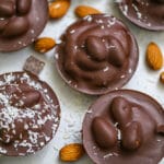 Healthy Coconut Almond Joy Cups Chocolate Almond Butter Cups