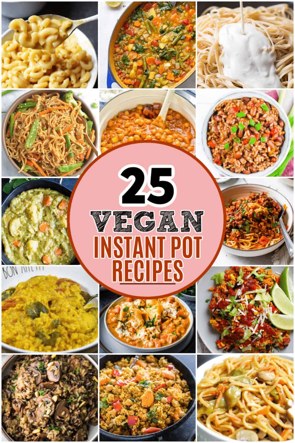 25 Comforting Vegan Instant Pot Recipes for Busy Weeknights!