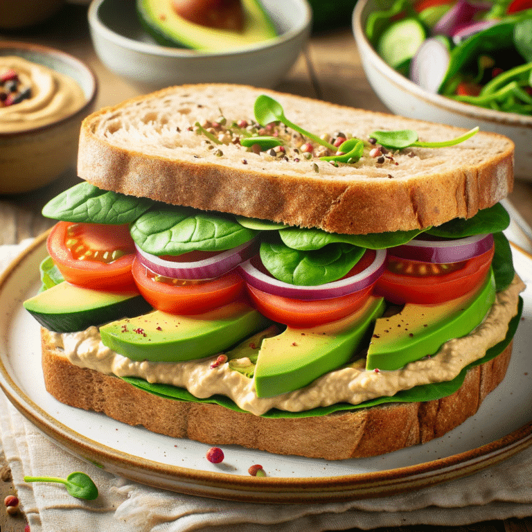 Loma Linda Vegan Sandwich