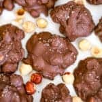 Chocolate Hazelnut Cranberry Clusters