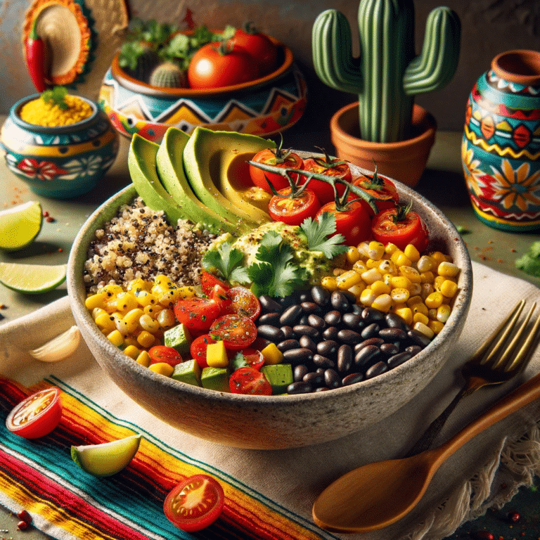 Vegan Fiesta Mexican Bowl Recipe