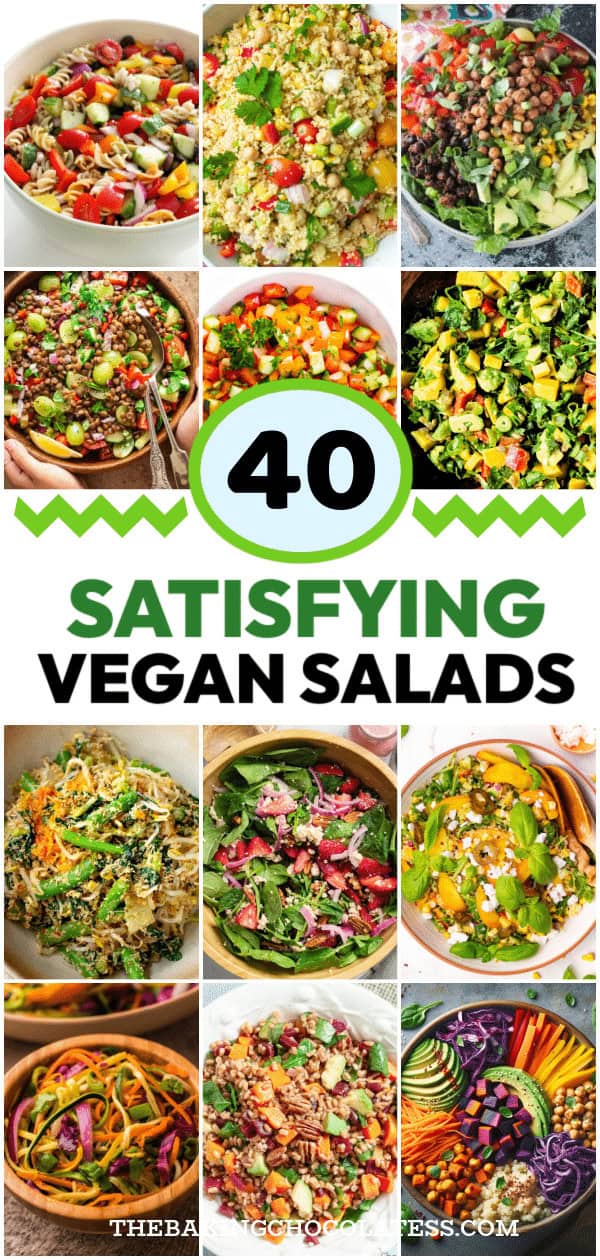 40 SATISFYING VEGAN SALADS