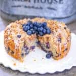 vegan blueberry coffee cake recipe