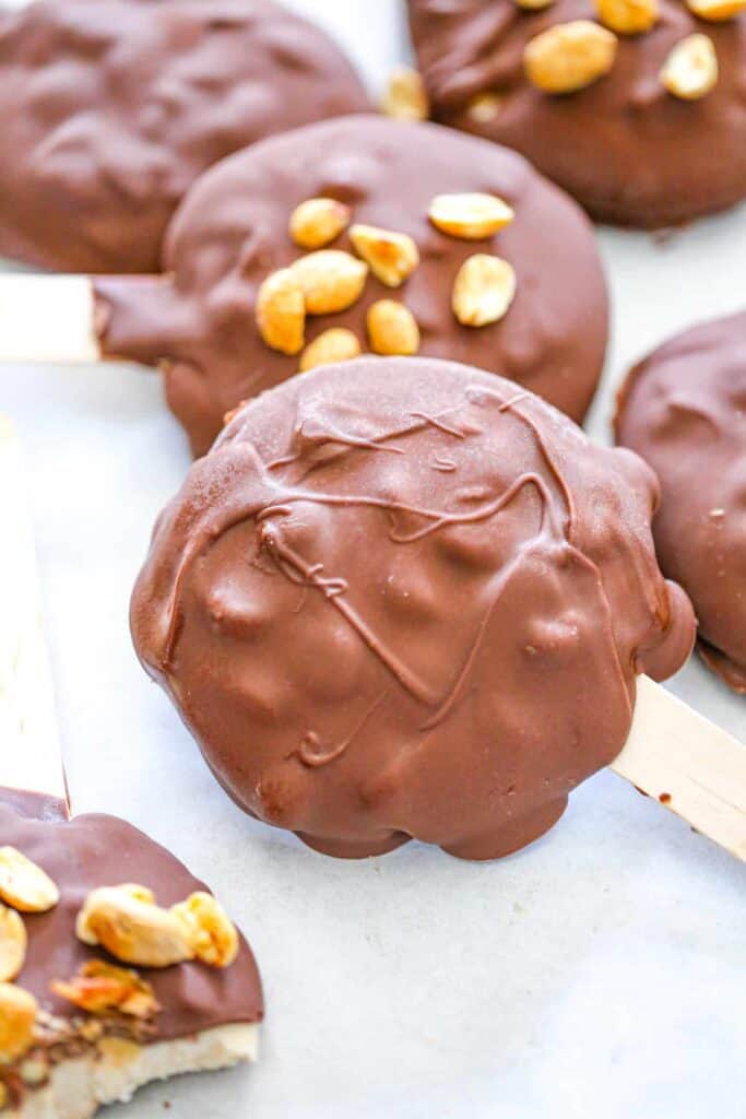 Easy Vegan Chocolate Peanut Butter Buster Bars