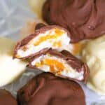 Frozen Mandarin Orange Yogurt Clusters