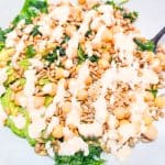 Green Power Bowl with Tahini Dressing