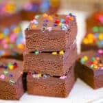 Ultimate Fudgy No-Bake Vegan Cosmic Brownies