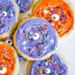 Easy Decorated HALLOWEEN LOFTHOUSE COOKIES