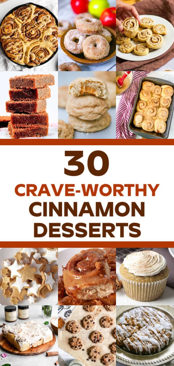 30 Vegan Cinnamon Desserts That are Guaranteed to be a Hit