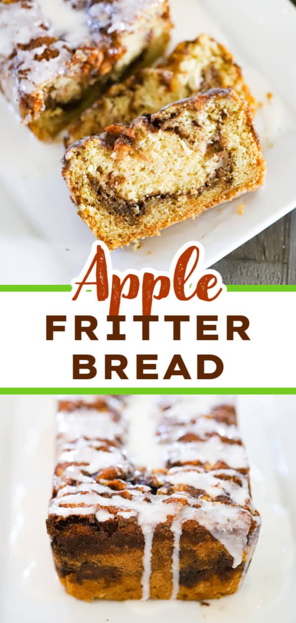 VEGAN APPLE FRITTER BREAD