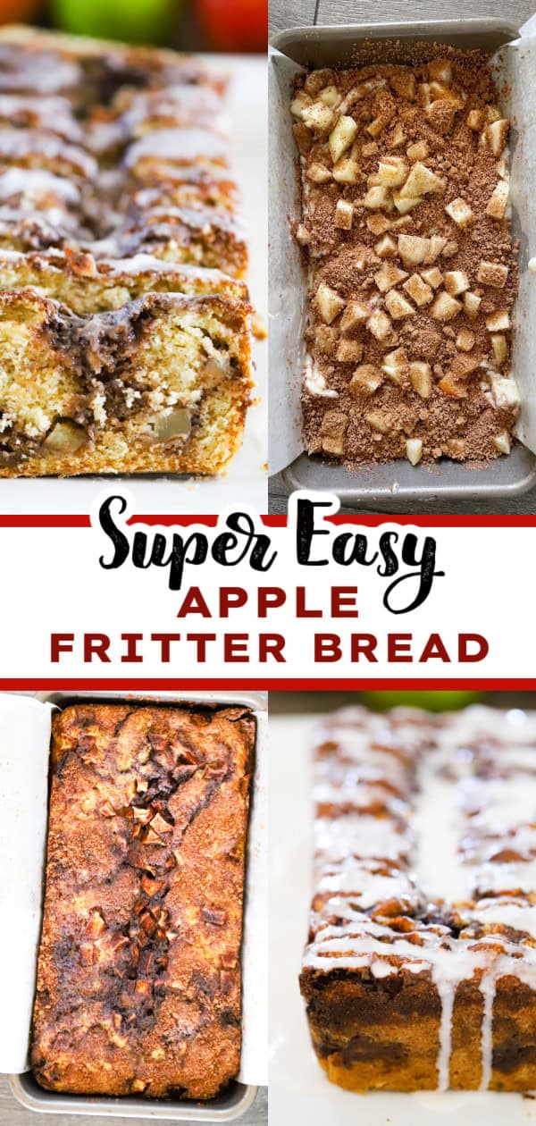 VEGAN APPLE FRITTER BREAD