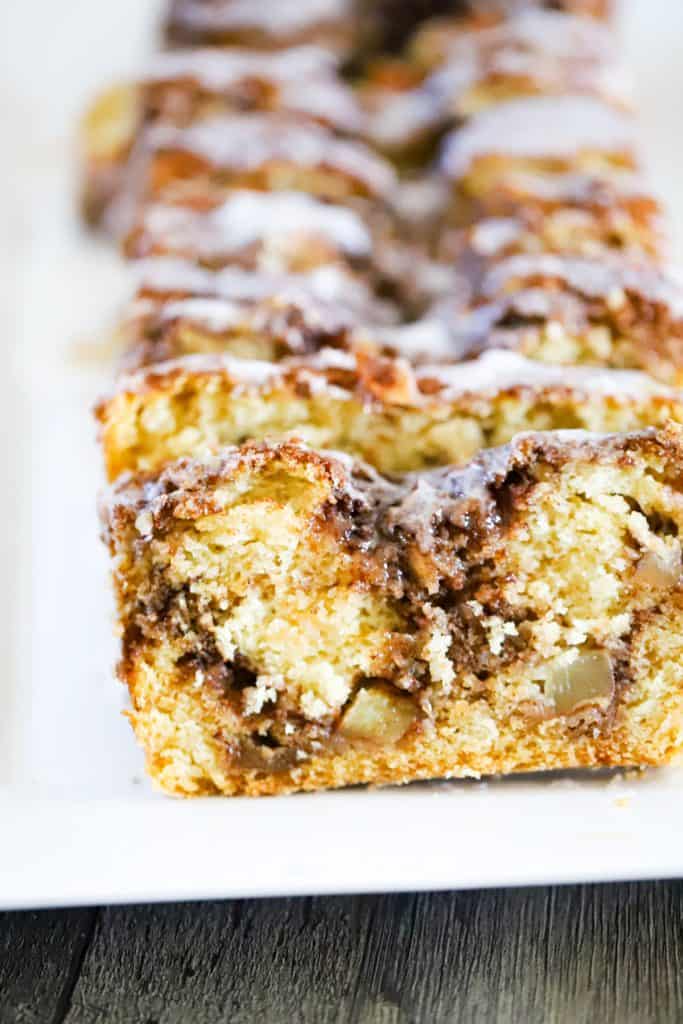 VEGAN APPLE FRITTER BREAD