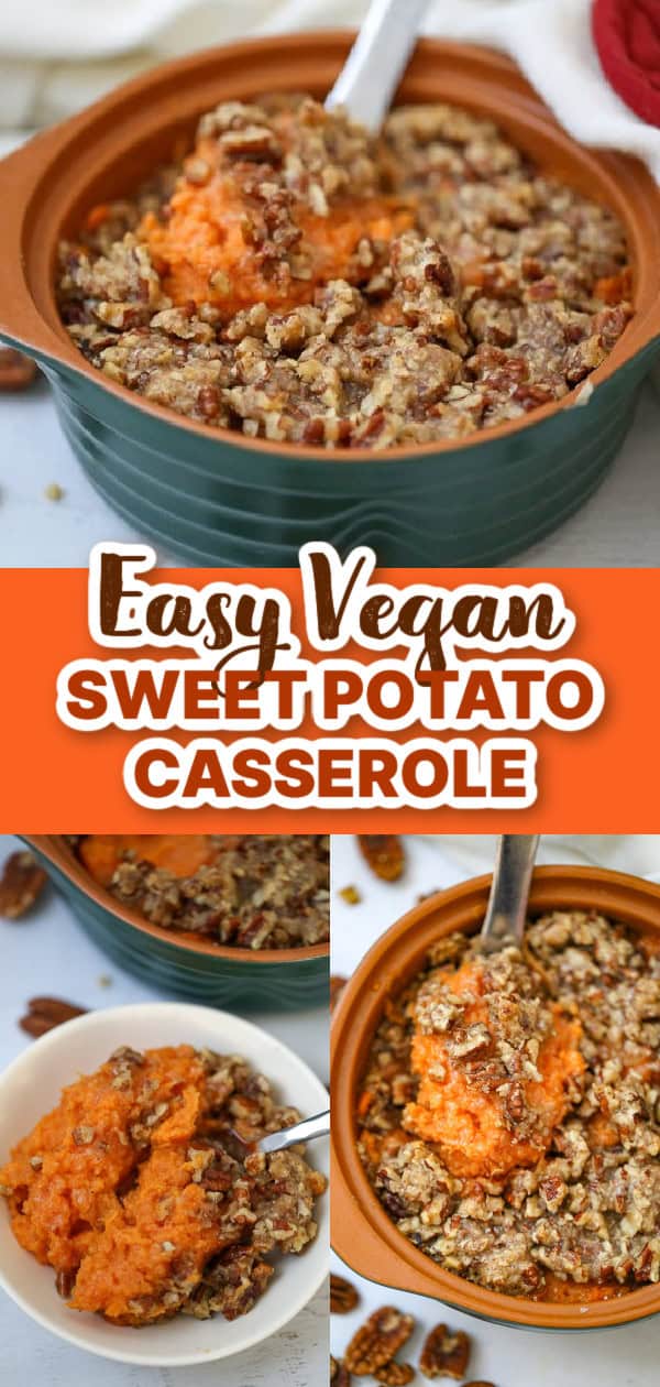 Best Holiday Vegan Sweet Potato Casserole