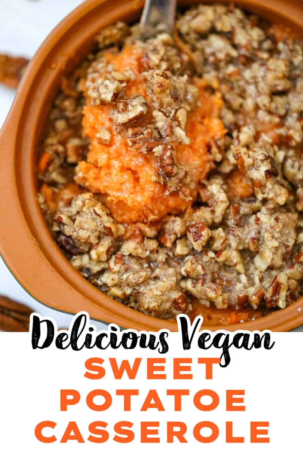 Best Holiday Vegan Sweet Potato Casserole