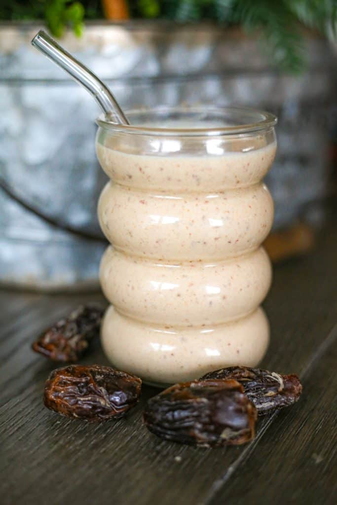 Vegan Vanilla Date Protein Packed Smoothie