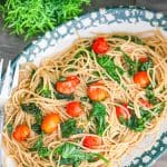 Easy Kale Tomato Pasta