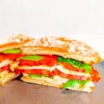 TOFU CAPRESE SANDWICH