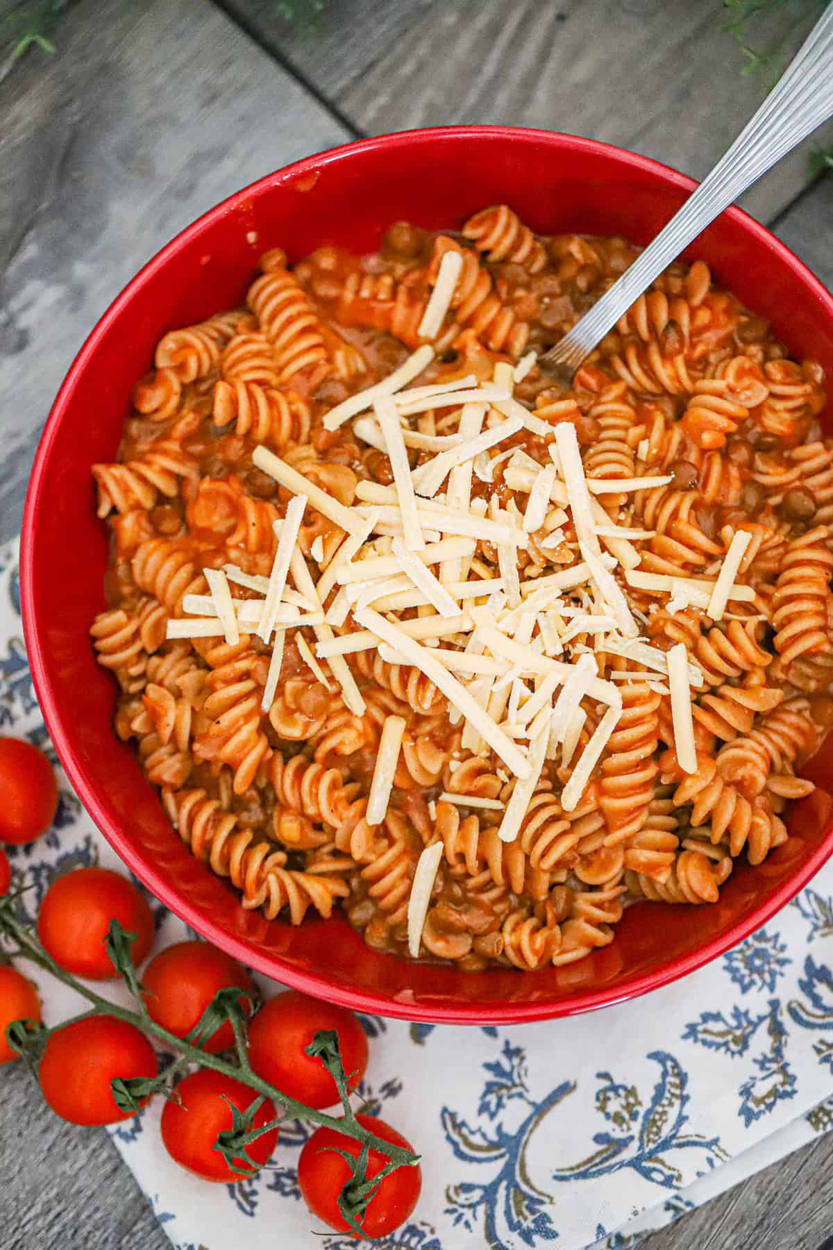 20 Minute Lentil Chili Mac