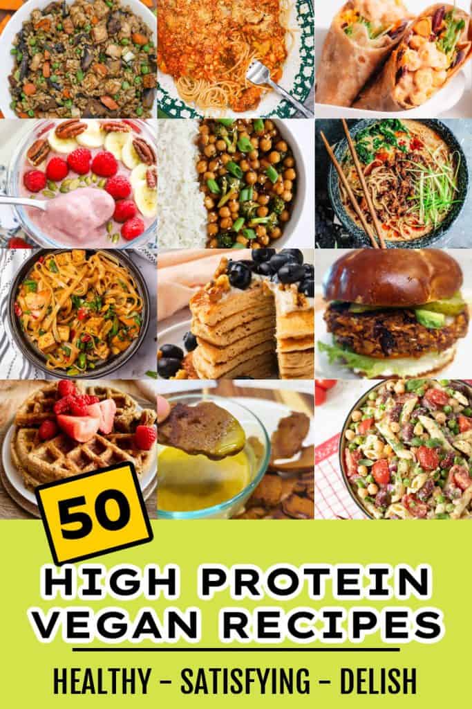 50 High Protein Vegan Recipes - Daily Vegan Meal