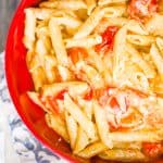 Vegan Boursin Tomato Pasta
