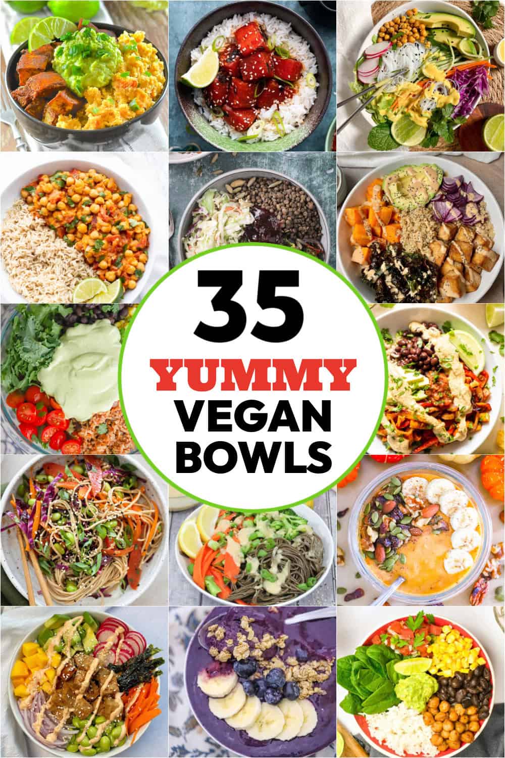 35 Mouth-Watering Vegan Bowls