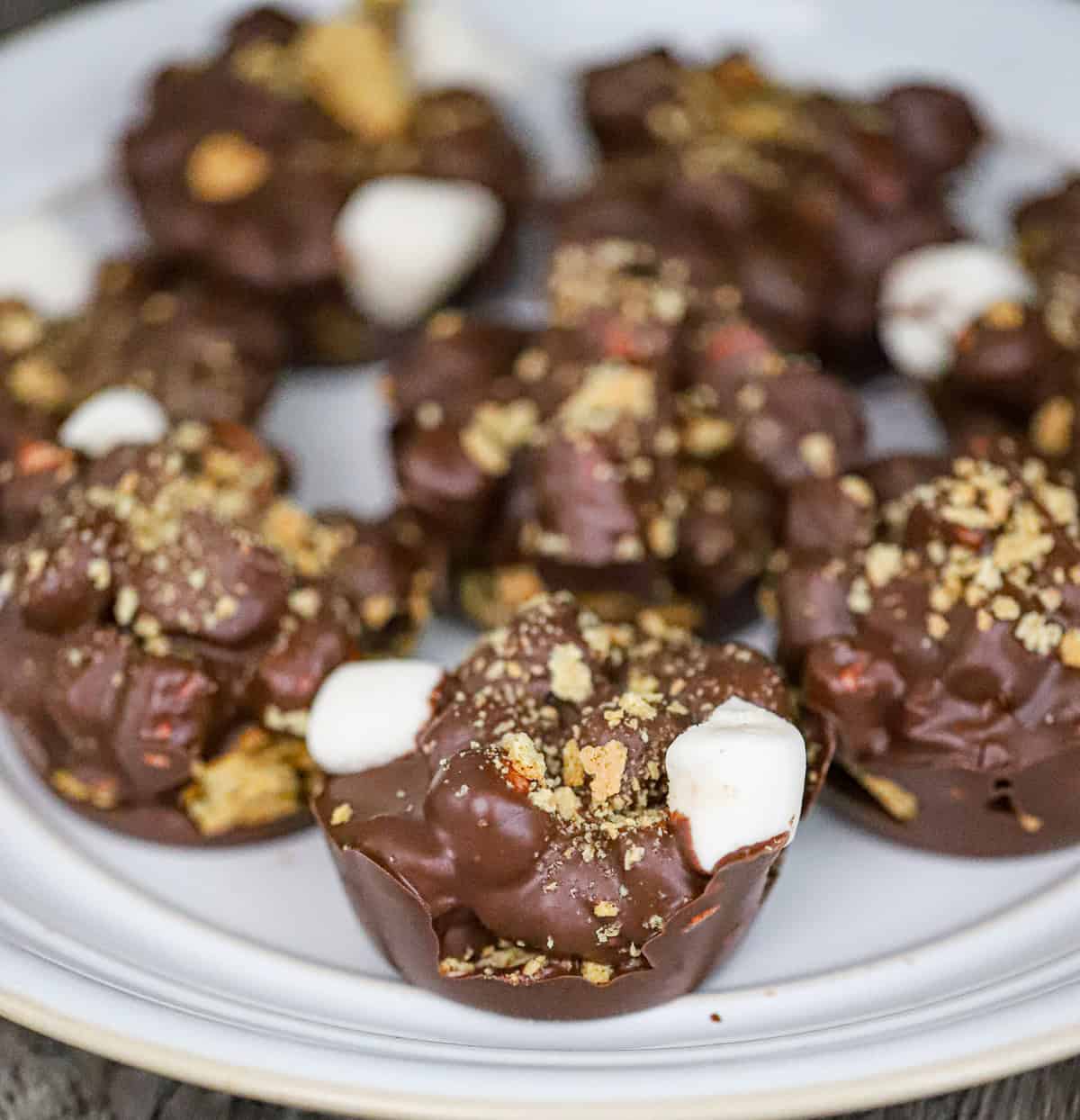 Vegan S'more Candy Clusters