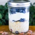 blueberry overnight oats