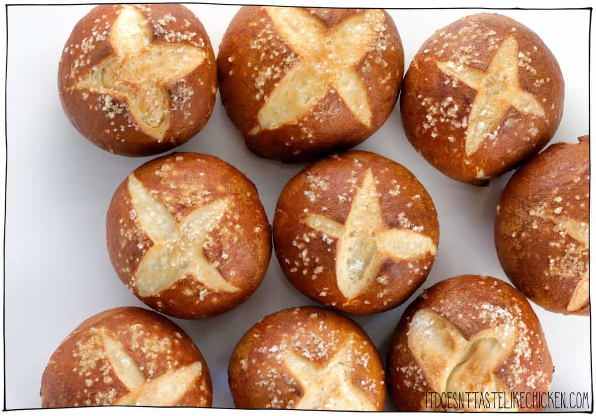 pretzel buns