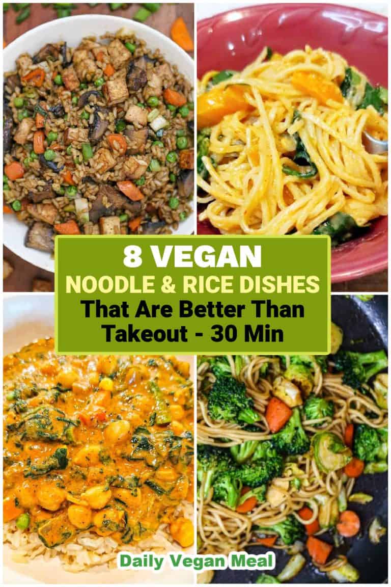 8 Vegan Noodle & Rice Dishes That Are Better Than Takeout (And Ready in 30)