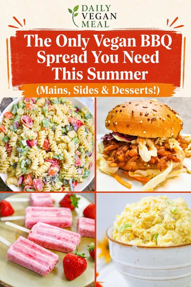 The Only Vegan BBQ Spread You Need This Summer (Mains, Sides & Desserts!)