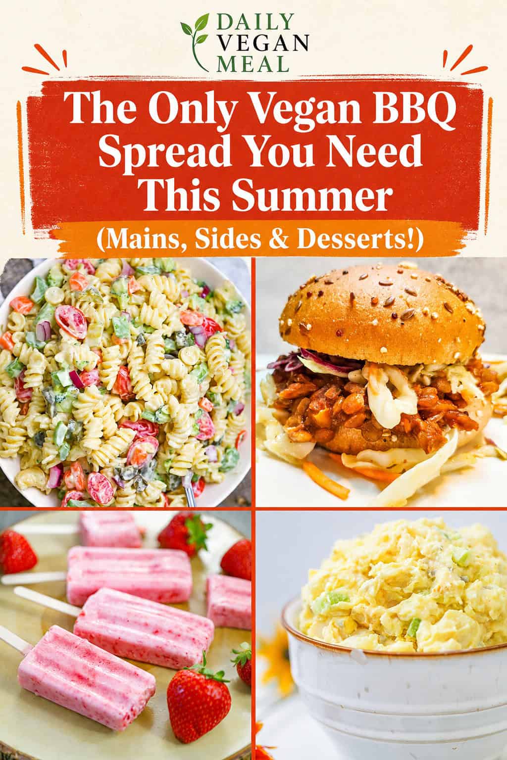 The Only Vegan BBQ Spread You Need This Summer (Mains, Sides & Desserts!)