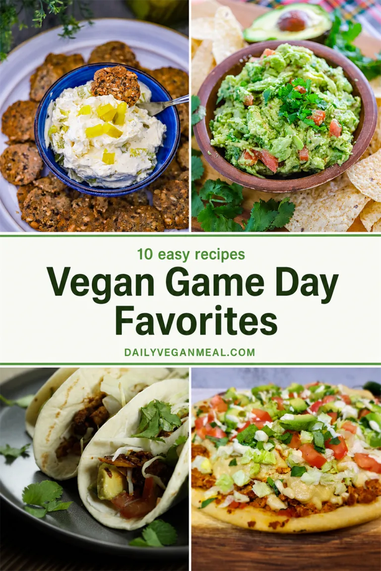 10 Easy Vegan Game Day Recipes for Football Season